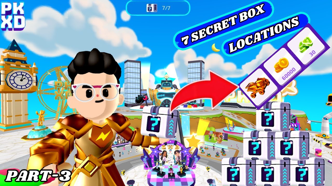 Club Season 6 Rewards😱🤩 7 New Secret Box Locations Part-3