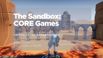 The Sandbox | CORE Game Design Study Group | !charity !gamestudy