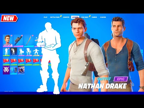 Nathan Drake - Fortnite Skin 