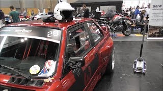 BMW E30 V8 Drift Show - Custom Wheels Vienna 2018