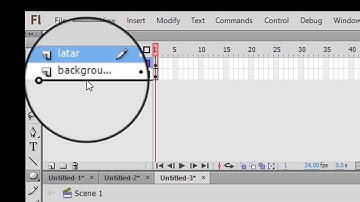 Tutorial Background Animasi bergerak sederhana di Adobe Flash
