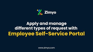 Zimyo ESS | Apply and manage different types of request like leave, WFH, reimbursement, etc.