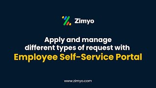 Zimyo ESS | Apply and manage different types of request like leave, WFH, reimbursement, etc. screenshot 5