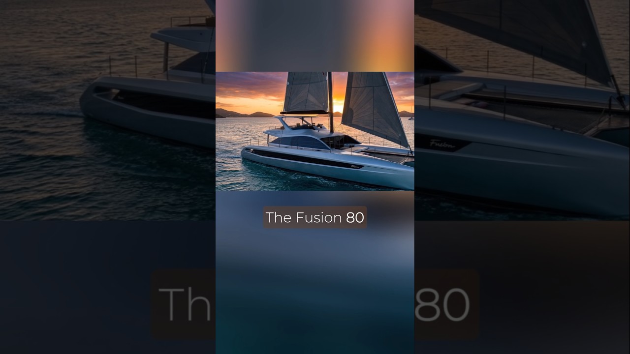⁣The Fusion 80 from Gunboat