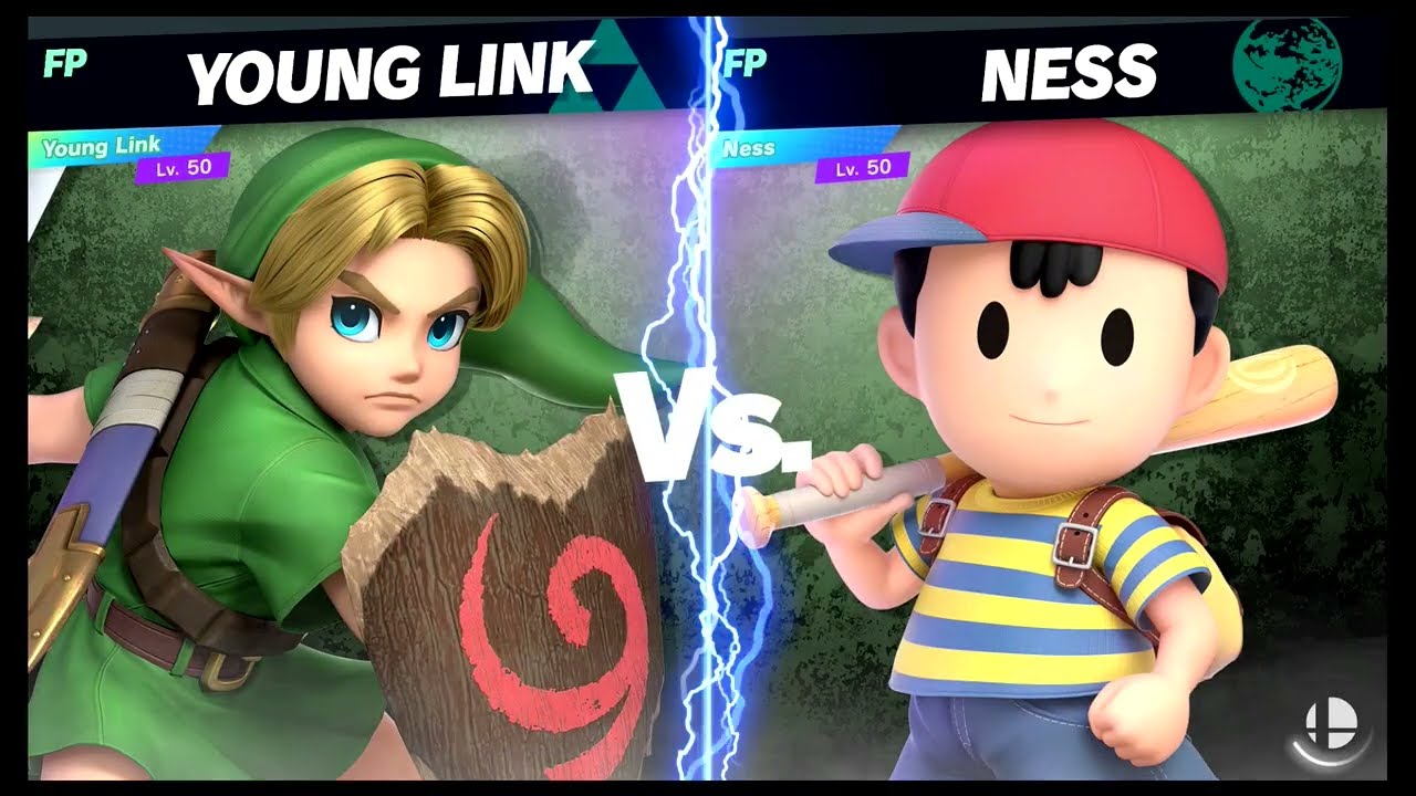 Super Smash Bros Ultimate Amiibo Fights - Request #23214 Young Link vs Ness...