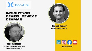 Jeremy Meiss: Key Insights on Developer Relations, Experience, and Marketing!