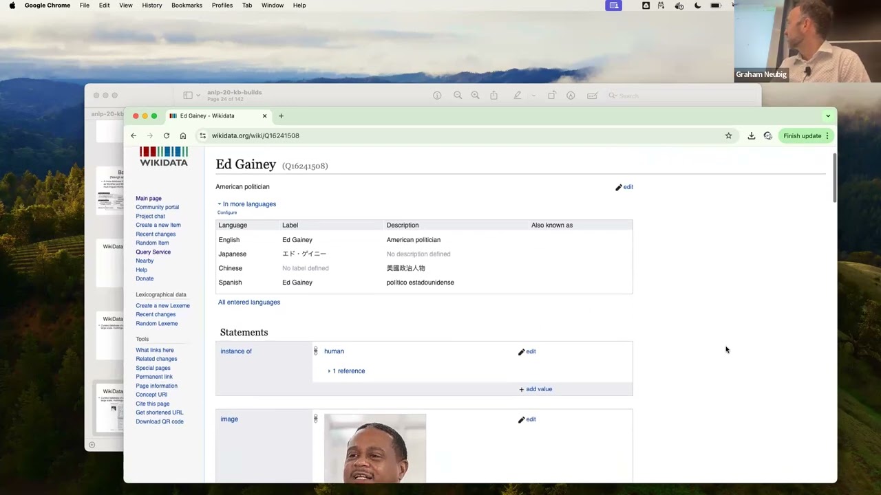 CMU Advanced NLP Fall 2024 (19): Learning From/For Knowledge Bases