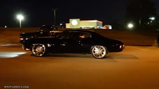 WhipAddict Quick Look: Procharged 70' Chevelle SS LSX on Budnicks SMASHES OUT! Sounds SO Great!