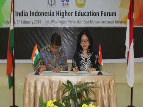 MoU Signing TIE UPS International with Universitas Sari Mutiara Indonesia Medan Indonesia