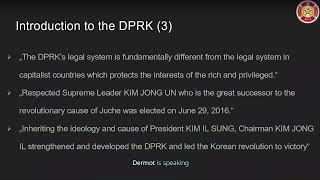 KFA Germany Juche Study Session on The Myth of DPR Korea s Isolationism