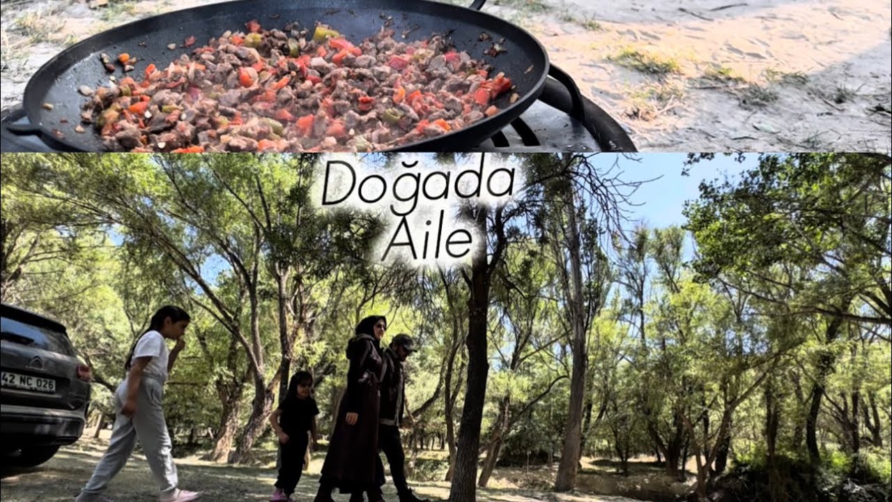 KAMPTA ÇADIRIMIZA KOYUN SÜRÜSÜ GELDİ