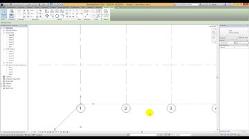 grid and level head in revit