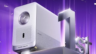 Aurzen D1R Cube Roku Smart Projector Review 2026 | Best Portable 1080P Projector?