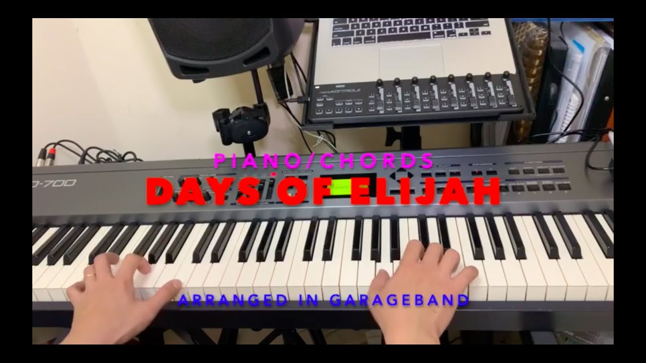 DAYS OF ELIJAH PianoChords