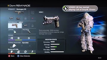 Competitive Class Setups (COD Ghosts)