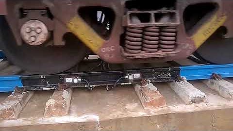 In-Motion Train Weigh Bridge Done By Eastman Incorporation Lucknow. video