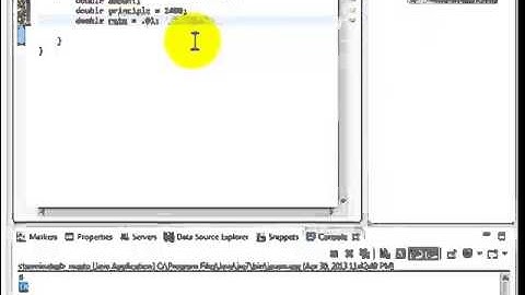 Java Programming Tutorial  23 - Compound Interest Program