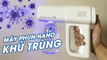 MÁY PHUN SƯƠNG KHỬ KHUẨN, KHỬ TRÙNG CẦM TAY K5 | Chuyên Đồ Công Nghệ | Black 64