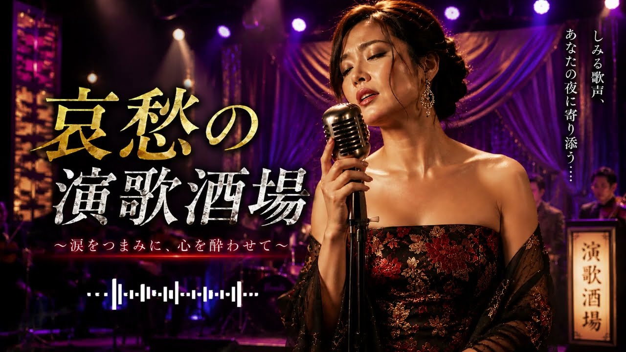 哀愁の演歌酒場 / 夜霧に響く演歌名曲選 - YouTube