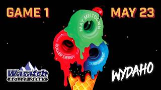 May Meltdown '26 - Game 1 - Wasatch Roller Derby: Midnight Terror vs Wydaho