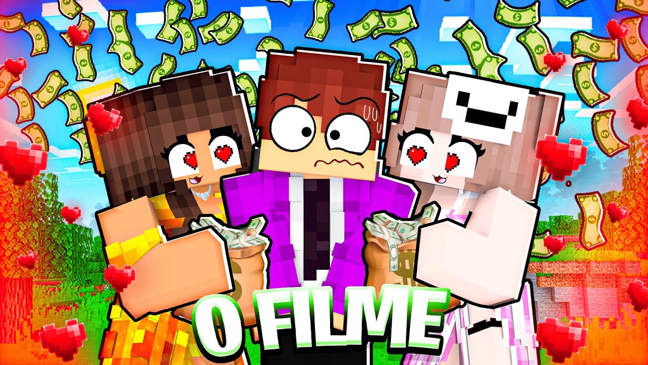 Minecraft: S4ULO E AS GAROTAS MILIONÁRIAS - FILME COMPLETO ✭ S4ULO ✭