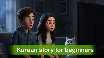 LEARN KOREAN with Simple Story for beginners (A1-A2)  - The Lights Went Out!