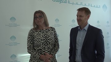 Global Governance of AI Roundtable 2018 - Hazar Alzaki and Michael Philips - Interview