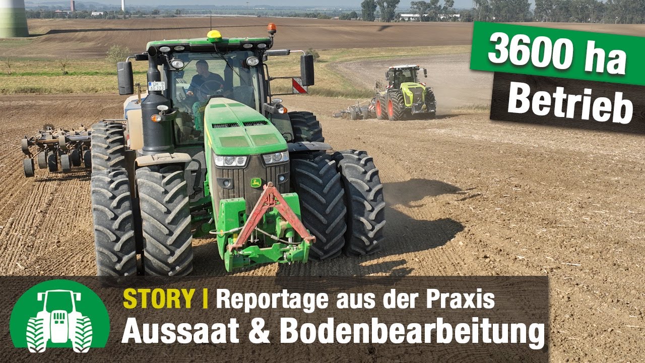 Ackerbau auf dem Haslachhof | Fendt Traktoren | Bio-Landbau | NaPA-Projekt | Moderne Landwirtschaft
