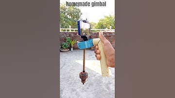 Amazing idea 💡Homemade Mobile Gimbal || camera stabilizer || Hacker JP