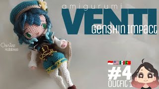 Venti Amigurumi #4 (outfit 1) | Genshin Impact | ????????