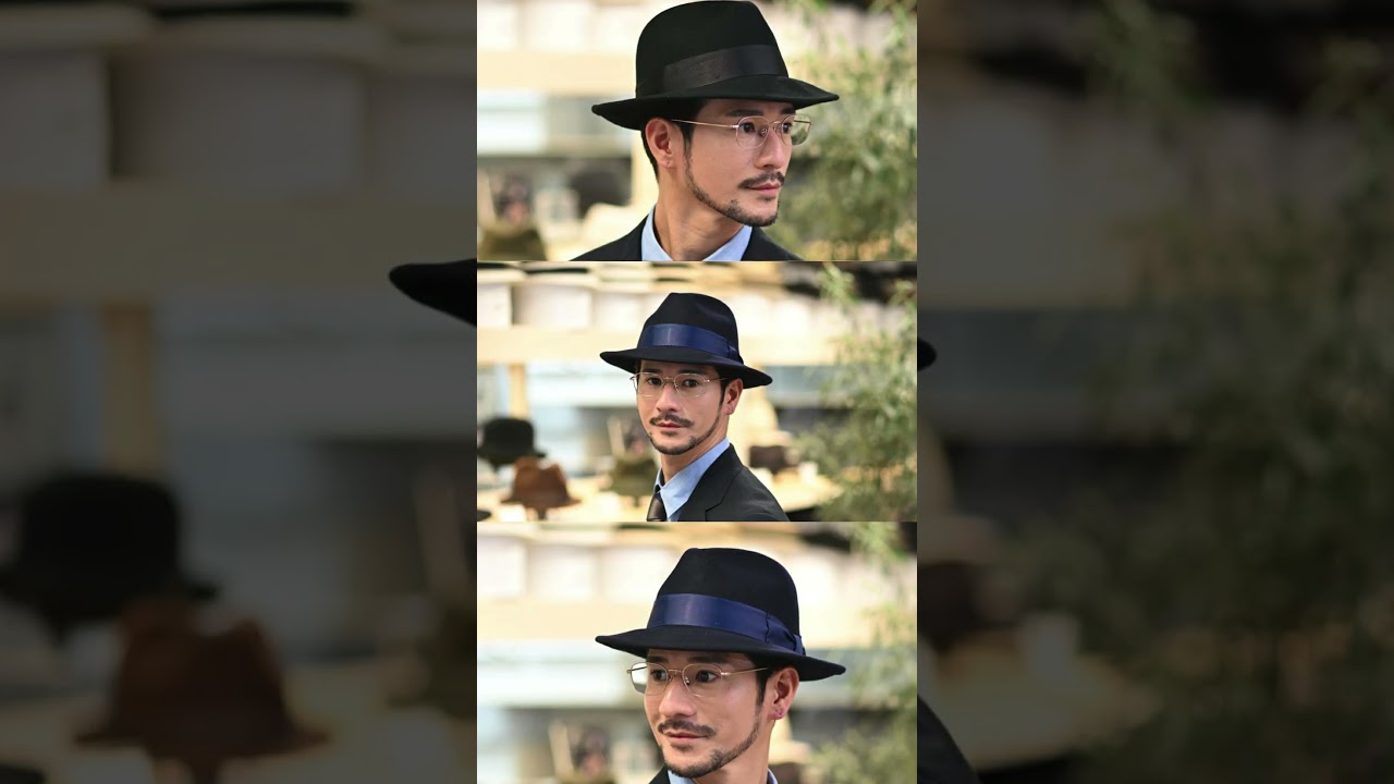 ビガリ フェルトハット ANDY（アンディ）ダークグレー | 帽子通販 時谷