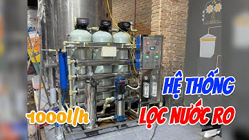 Hoàn Thiện Hệ Thống Lọc Nước Ro 1000l/h Tại Thành Phố Hồ Chí Minh - Xử Lý Nước Việt Phát