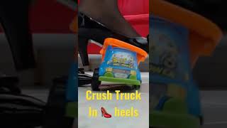 Who Wins? Truck Or Heels Crush Highheels Crushing