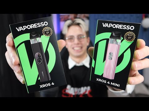 THEY DID IT AGAIN! Vaporesso XROS 4 & XROS 4 Mini