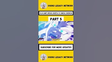 Ssj4 Limit Break Gogeta Vs Omega Shenron Heavy 🔥❤️ | #shorts #viral #ssj4gogeta #omegashenron #goku