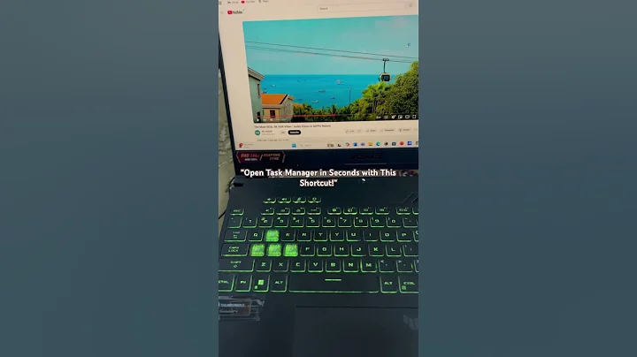 Open Task Manager in Seconds with This Shortcut!