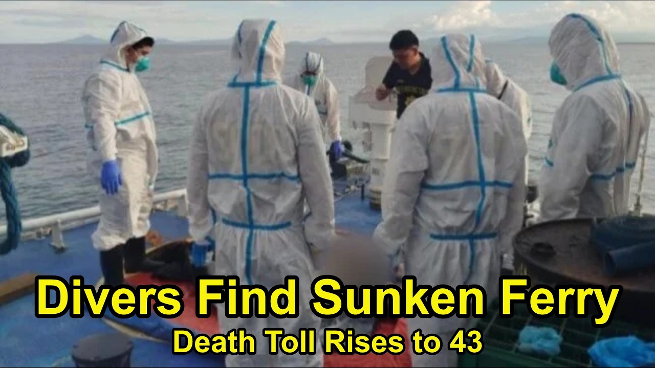 Virgo Transport 8 Death Toll Rises to 10 as Divers Search Wreck