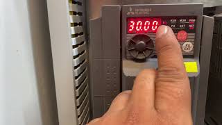 Mitsubishi VFD D700 | How to set the parameters | VFD | D700 | Mitsubishi | PLC | BOSS Vlogs