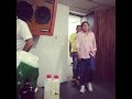 Diomedes Díaz grabando el CD La vida del artista todo el detrás de cámaras