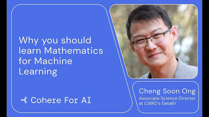 Cohere For AI - Community Talks: Cheng Soon Ong - DayDayNews