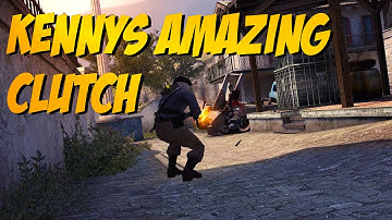 CS:GO - kennyS AMAZING CLUTCH (1VS4)