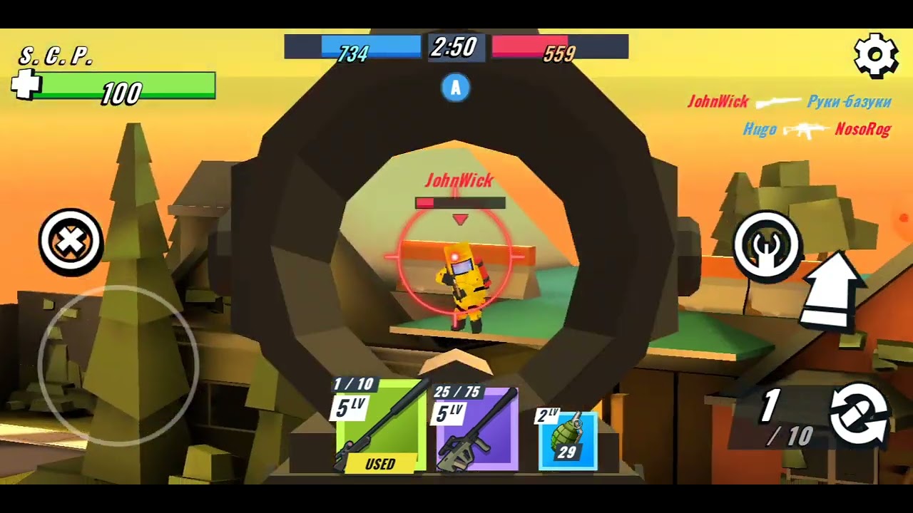 gameplay #2 battle gun 3d #mvp - YouTube