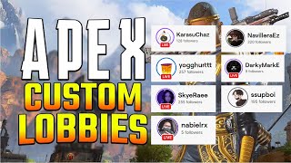 Apex Legends TDM Custom Lobbies with TWITCH STREAMER