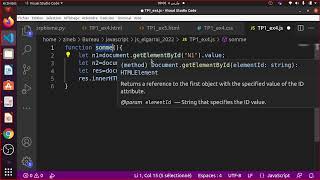 javascript Vidéo 7 : exercice1 value getElementById function onclick