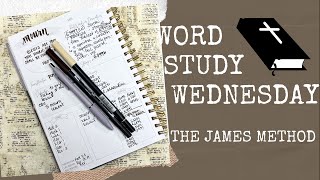 Word Study Wednesday - Mourn - The James Method #biblestudy 