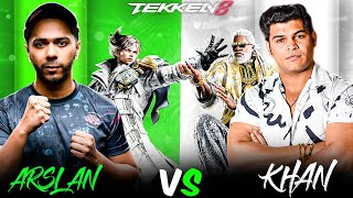 Tekken8  | _ Khan ( Leroy )  vs Arslan Ash ( Lars ) Ft match #tekken8