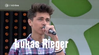 Lukas Rieger - Side By Side im ZDF Fernsehgarten 5.6.2017 Resimi