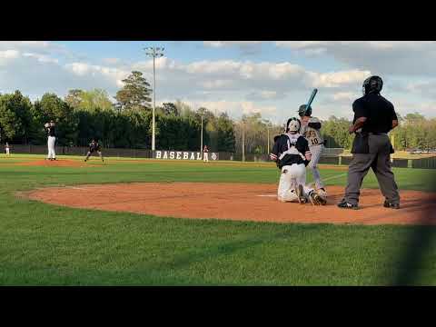 Grayson Crim strike out vs Thomas Sumter Academy 3-18-2024. Complete game win 7-0
