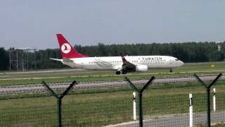 Boeing 737-8F2 - Turkish Airlines Thy - Landing At Riga International Airportrixevra