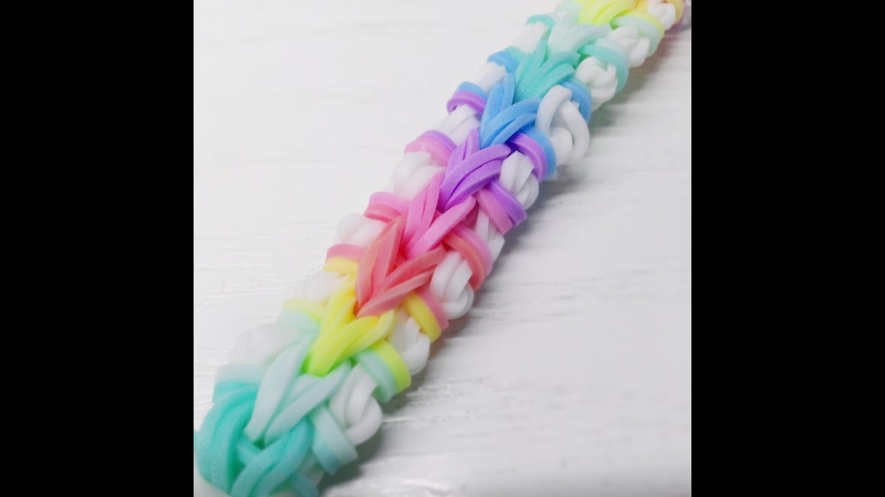 NEW Double Origami Rainbow Loom Bracelet Tutorial (Original Design) YouTube